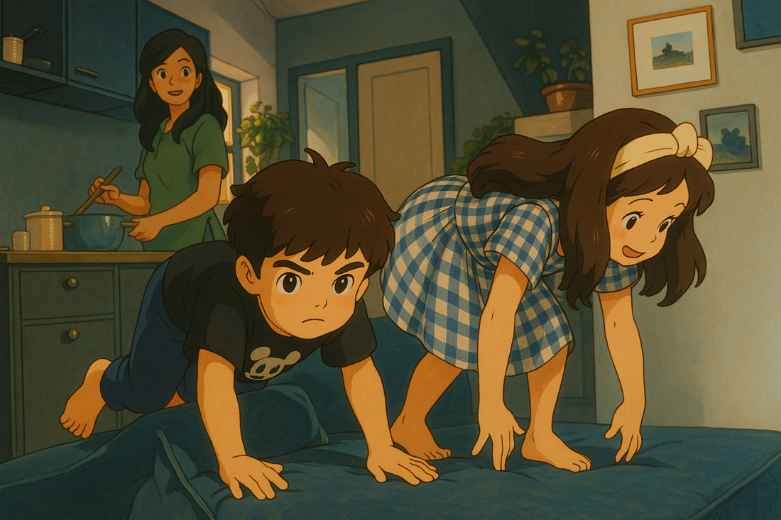 Teaching My Child to Balance While Walking