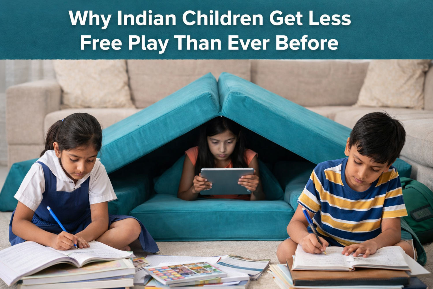 Why Indian Children Get Less Free Play Than Ever Before