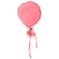 Balloon Shaped Nursery Wall Decor, Soft Fabric Cushion, Decorative Plush Pillow with Bow for Children's Room