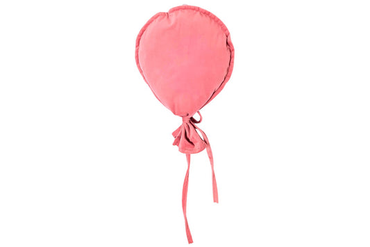 Balloon Shaped Nursery Wall Decor, Soft Fabric Cushion, Decorative Plush Pillow with Bow for Children's Room