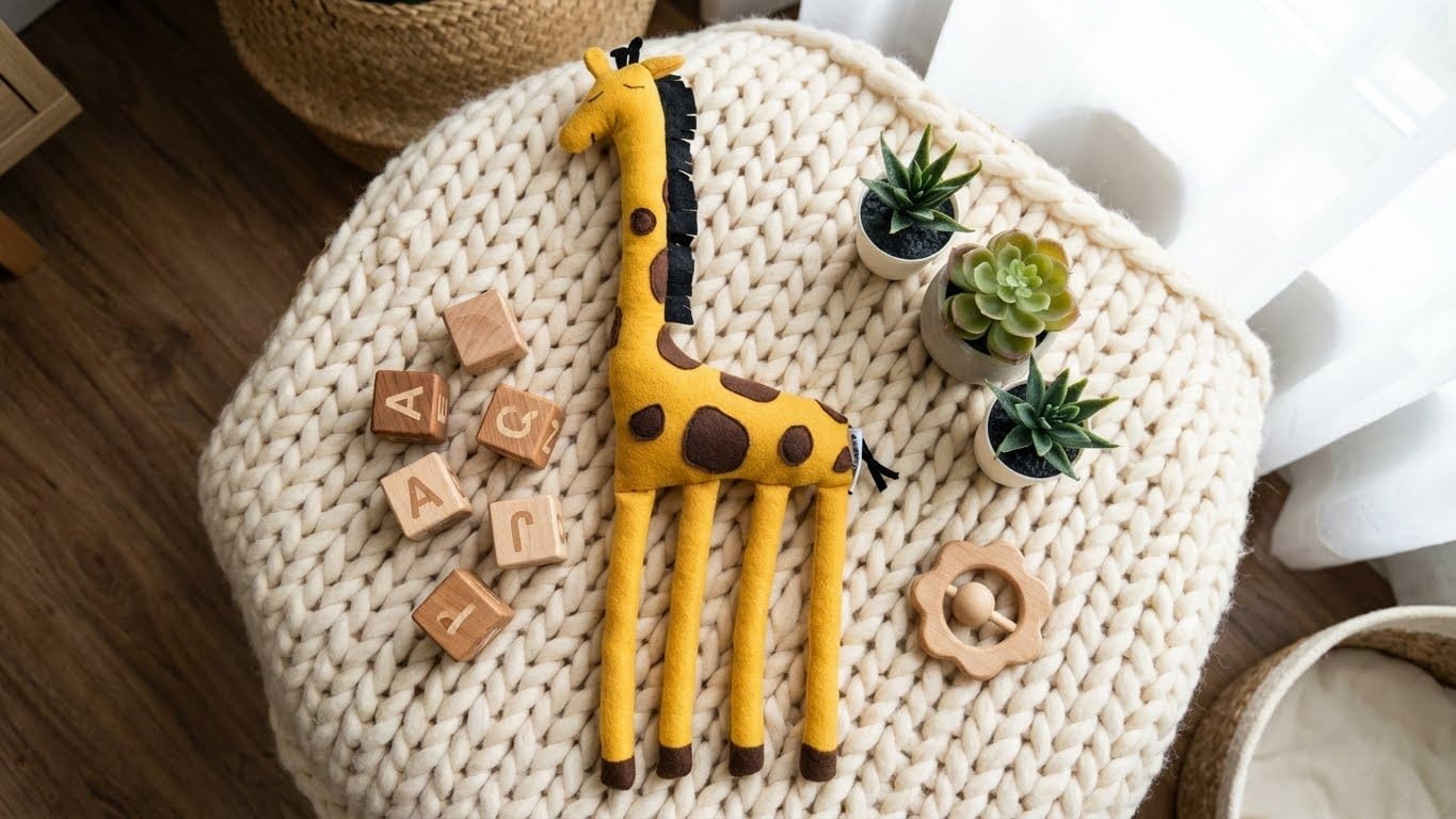 Plush Giraffe Toy