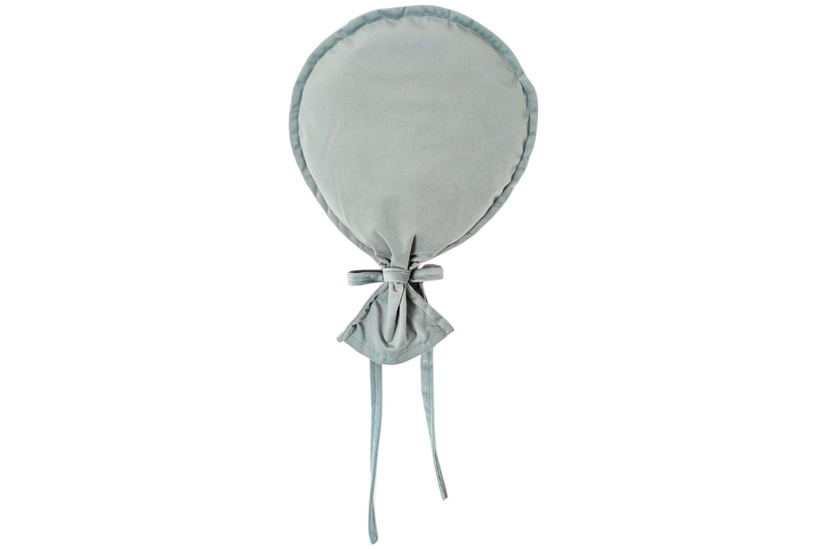 Balloon Shaped Nursery Wall Decor, Soft Fabric Cushion, Decorative Plush Pillow with Bow for Children's Room
